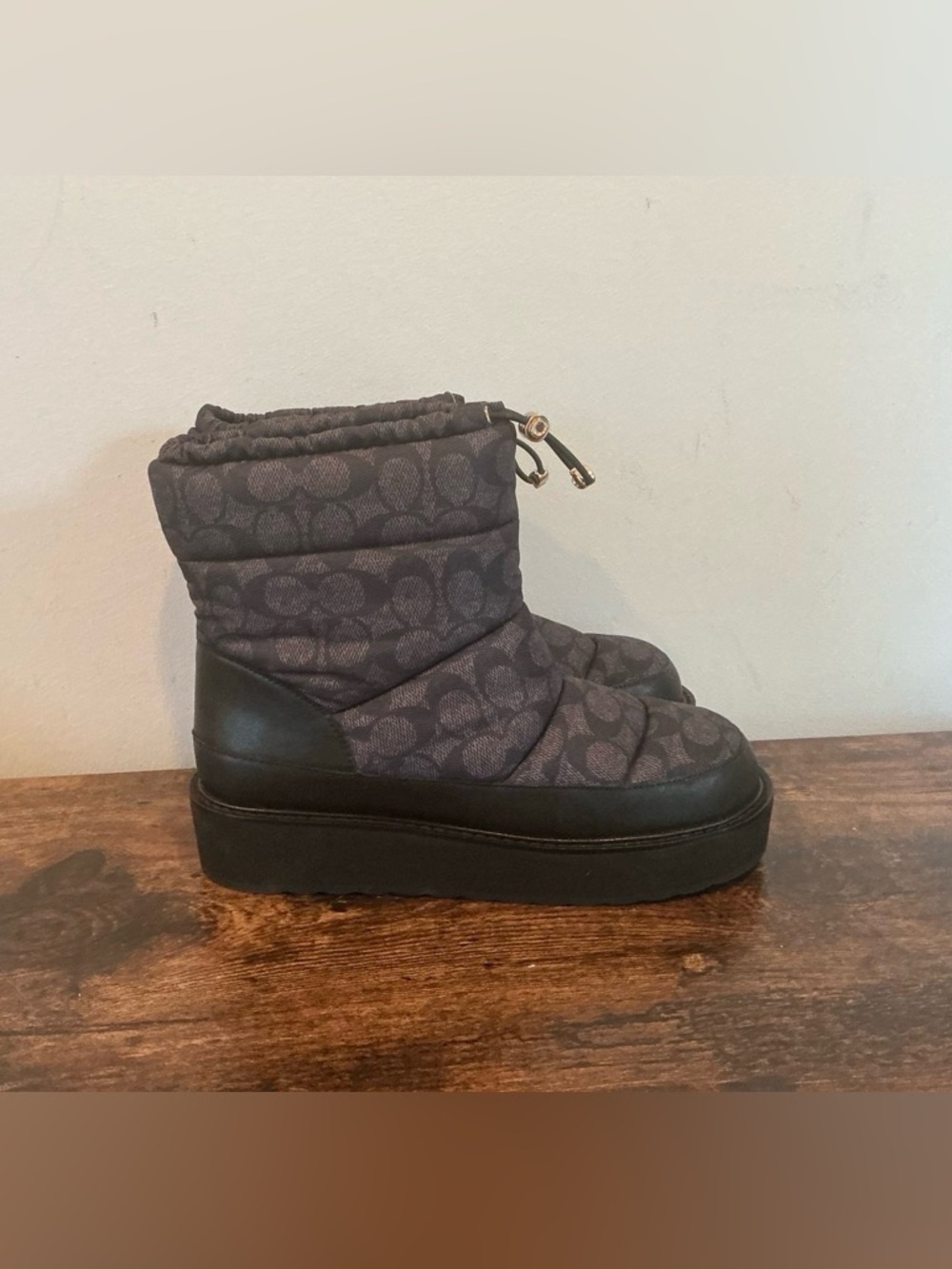 Coach Idella Bootie In Signature Nylon - Picture 3 of 5